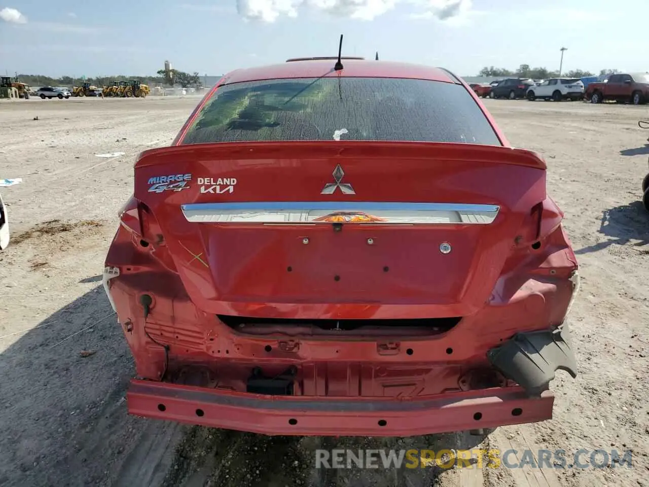 6 fotografías del automóvil dañado ML32FUFJ7MHF04301 MITSUBISHI MIRAGE 2021