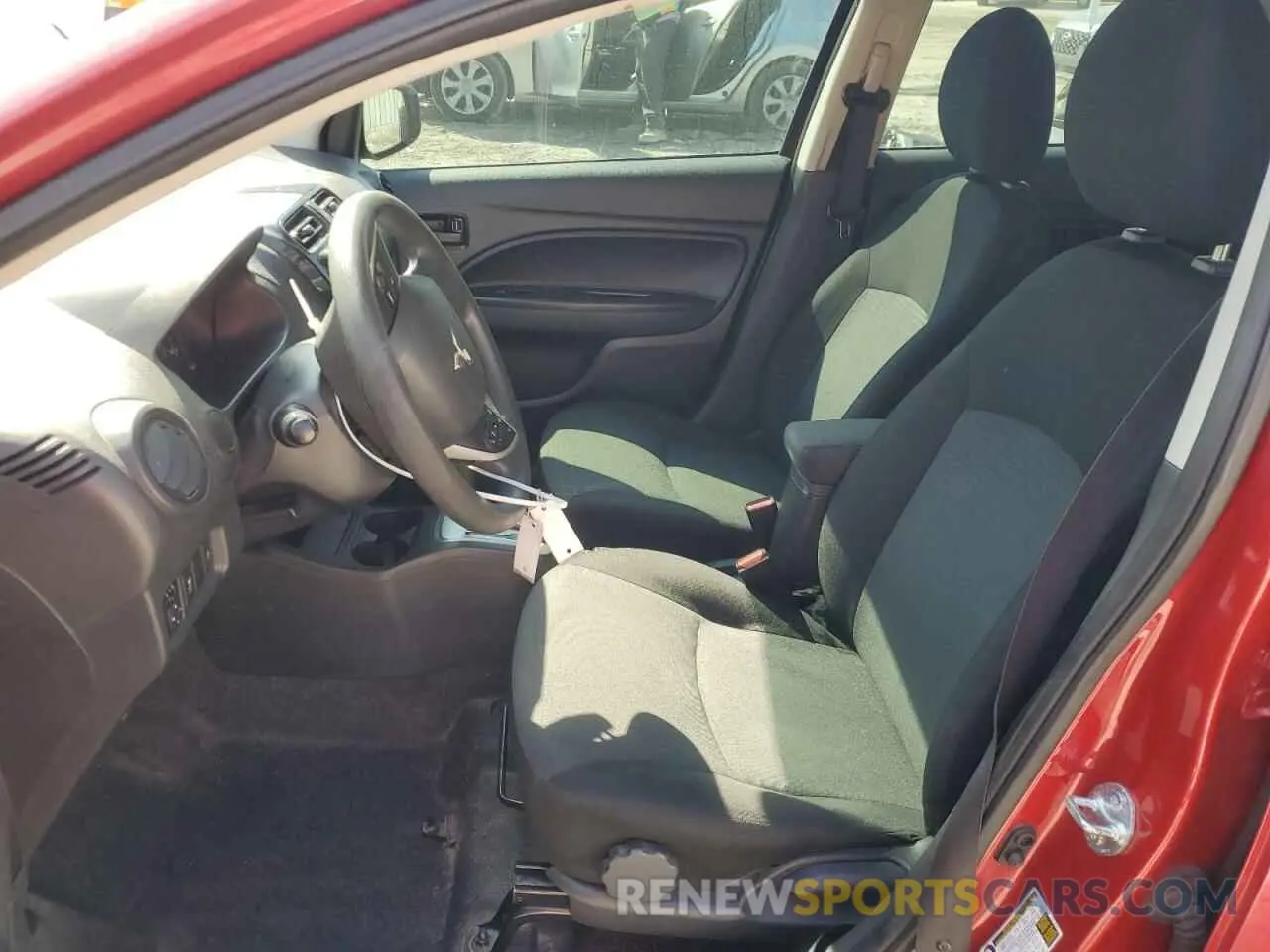 7 fotografías del automóvil dañado ML32FUFJ7MHF04301 MITSUBISHI MIRAGE 2021
