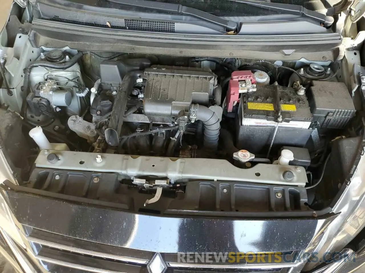 11 fotografías del automóvil dañado ML32FUFJ7MHF05903 MITSUBISHI MIRAGE 2021