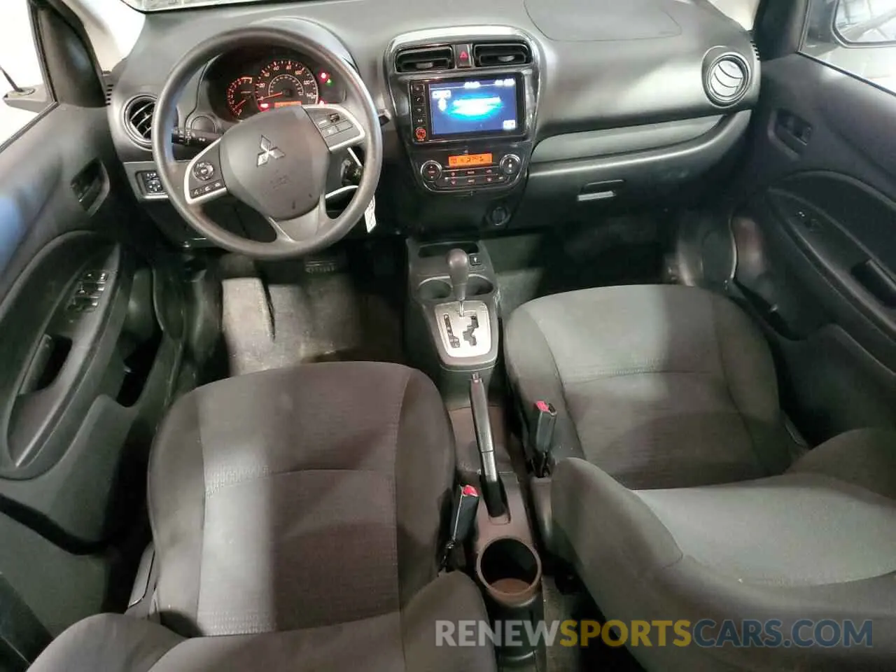 8 fotografías del automóvil dañado ML32FUFJ7MHF05903 MITSUBISHI MIRAGE 2021