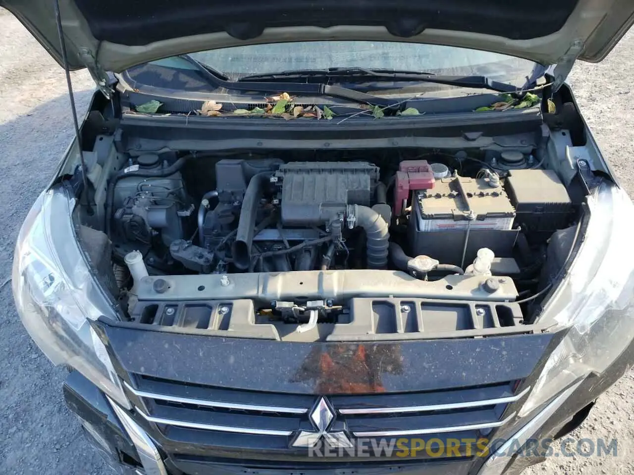 13 fotografías del automóvil dañado ML32FUFJ8MHF01679 MITSUBISHI MIRAGE 2021