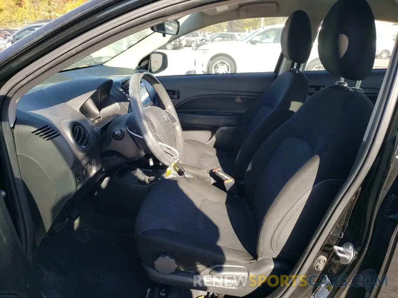 7 fotografías del automóvil dañado ML32FUFJ8MHF01679 MITSUBISHI MIRAGE 2021