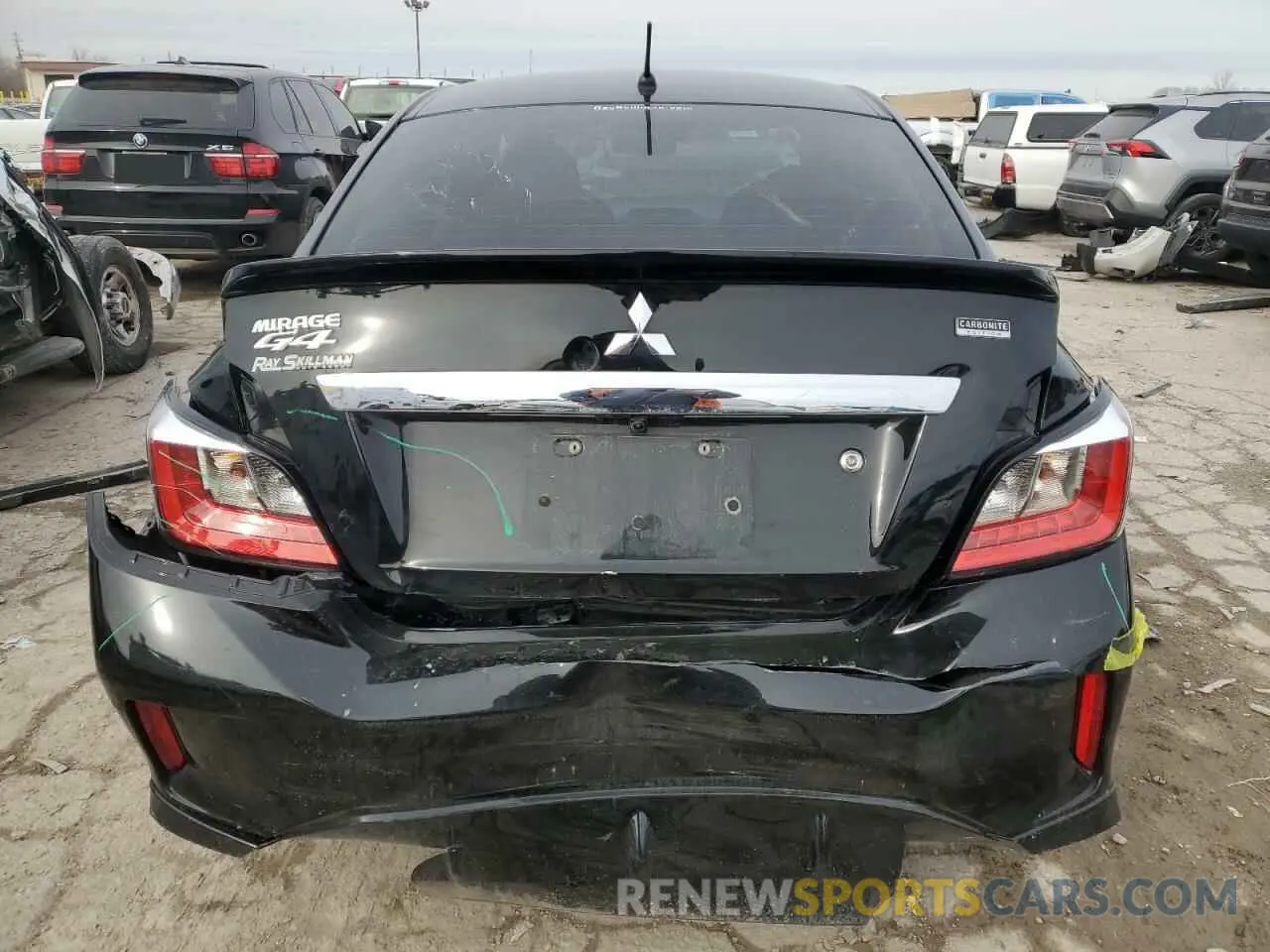 6 fotografías del automóvil dañado ML32FUFJ8MHF04582 MITSUBISHI MIRAGE 2021