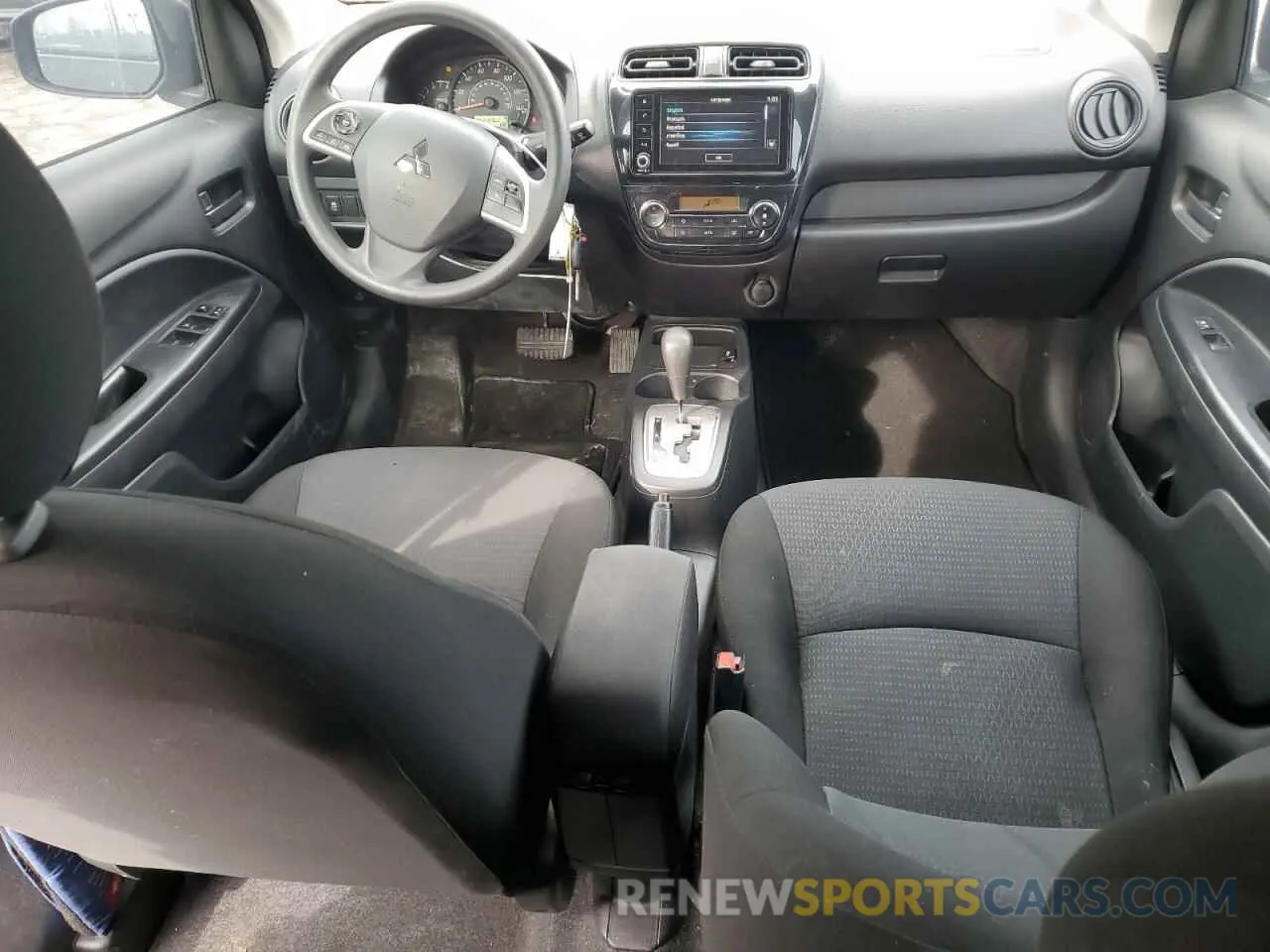 8 fotografías del automóvil dañado ML32FUFJ8MHF04582 MITSUBISHI MIRAGE 2021