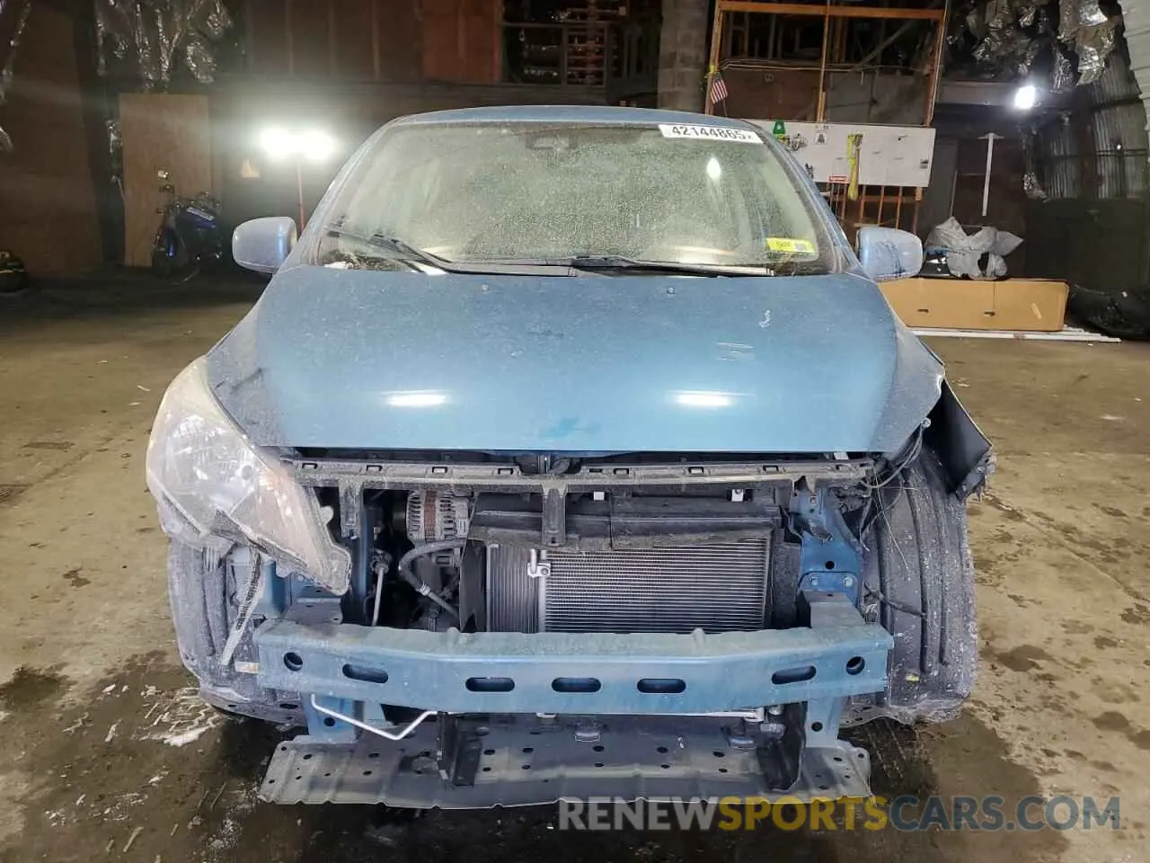 5 fotografías del automóvil dañado ML32FUFJ9MHF02338 MITSUBISHI MIRAGE 2021