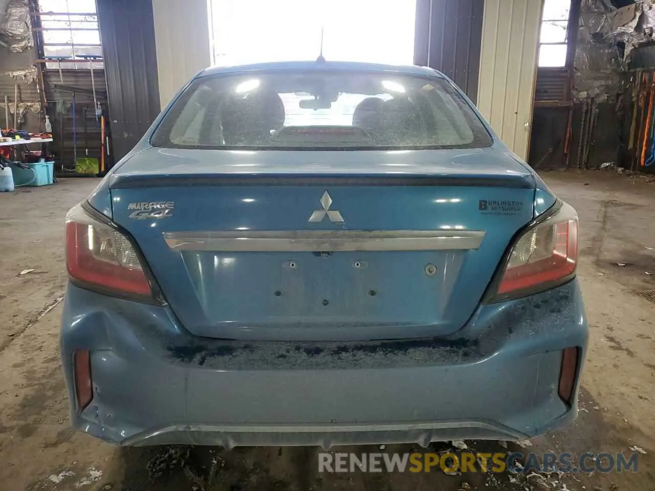 6 fotografías del automóvil dañado ML32FUFJ9MHF02338 MITSUBISHI MIRAGE 2021