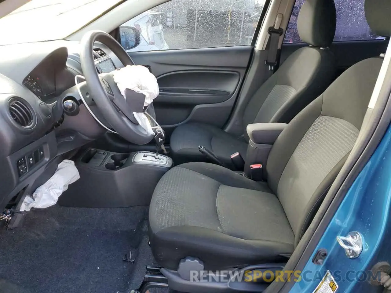 7 fotografías del automóvil dañado ML32FUFJXMHF01456 MITSUBISHI MIRAGE 2021