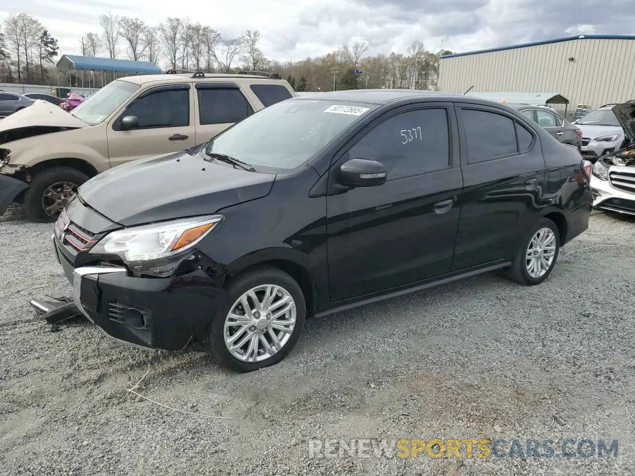 1 fotografías del automóvil dañado ML32FVFJ6MHF06109 MITSUBISHI MIRAGE 2021