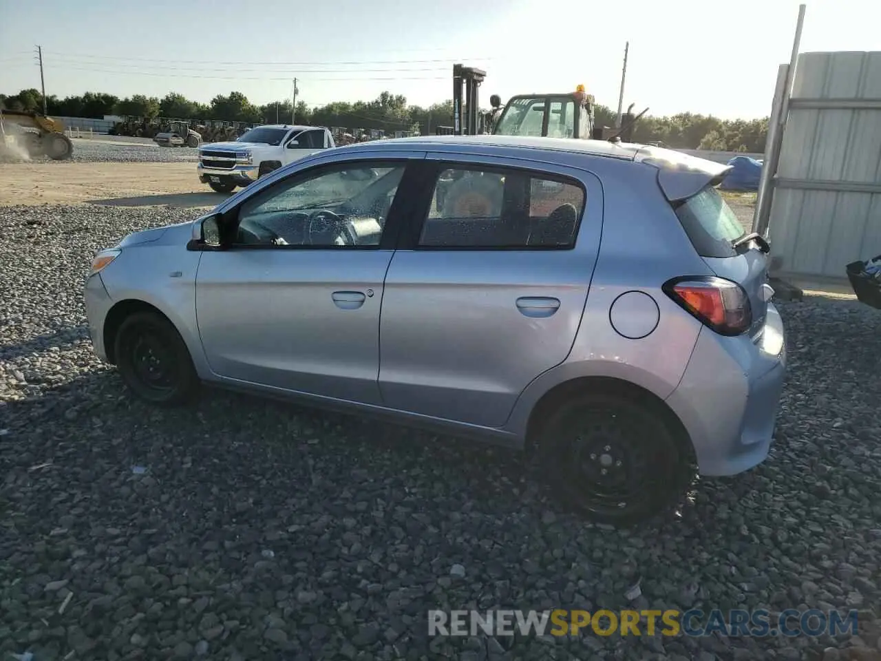2 fotografías del automóvil dañado ML32AUHJ0NH002711 MITSUBISHI MIRAGE 2022