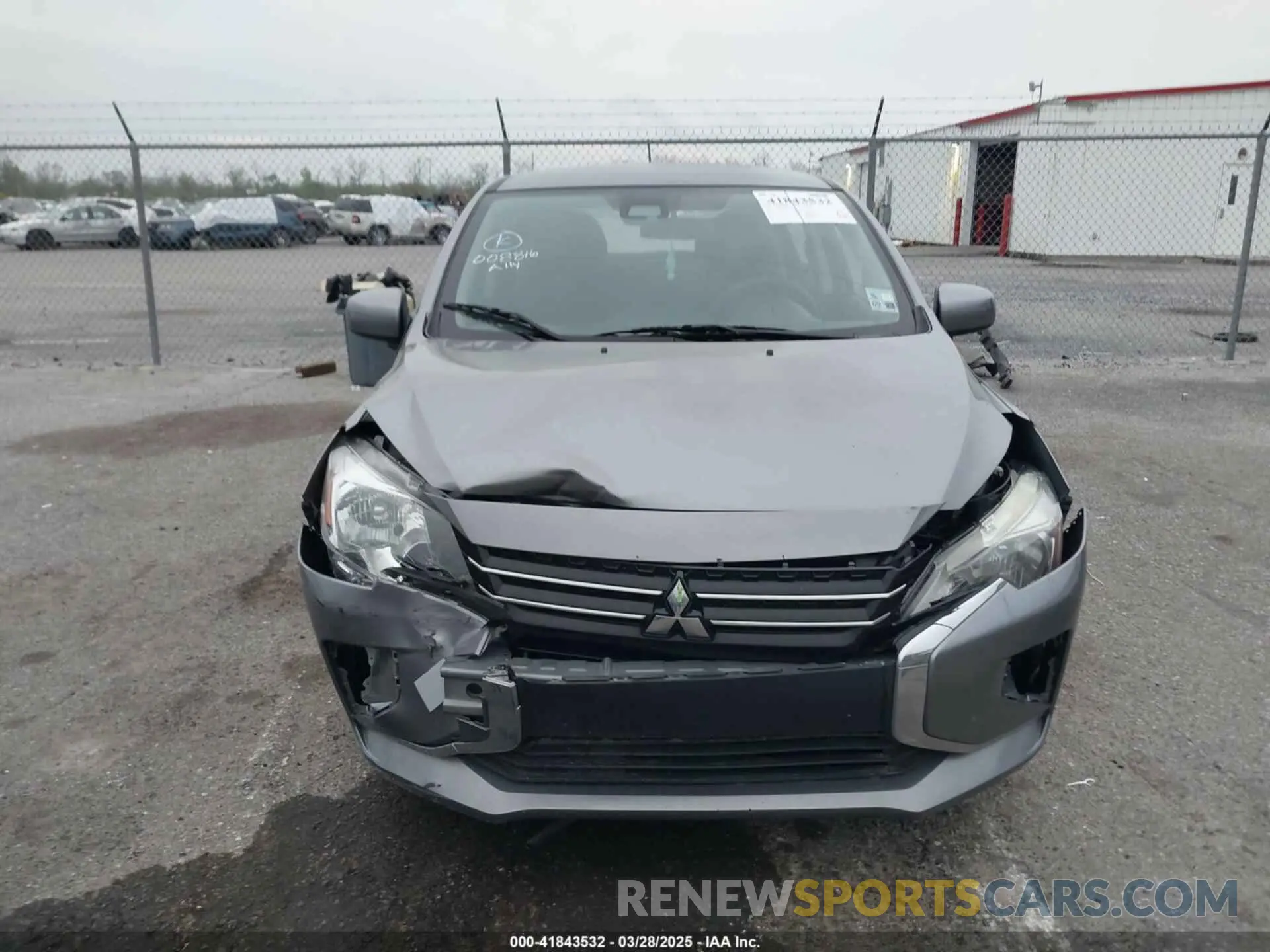 12 fotografías del automóvil dañado ML32AUHJ0NH008816 MITSUBISHI MIRAGE 2022