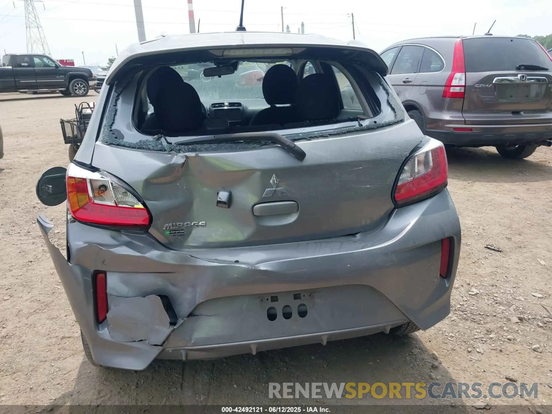 16 fotografías del automóvil dañado ML32AUHJ1NH005276 MITSUBISHI MIRAGE 2022