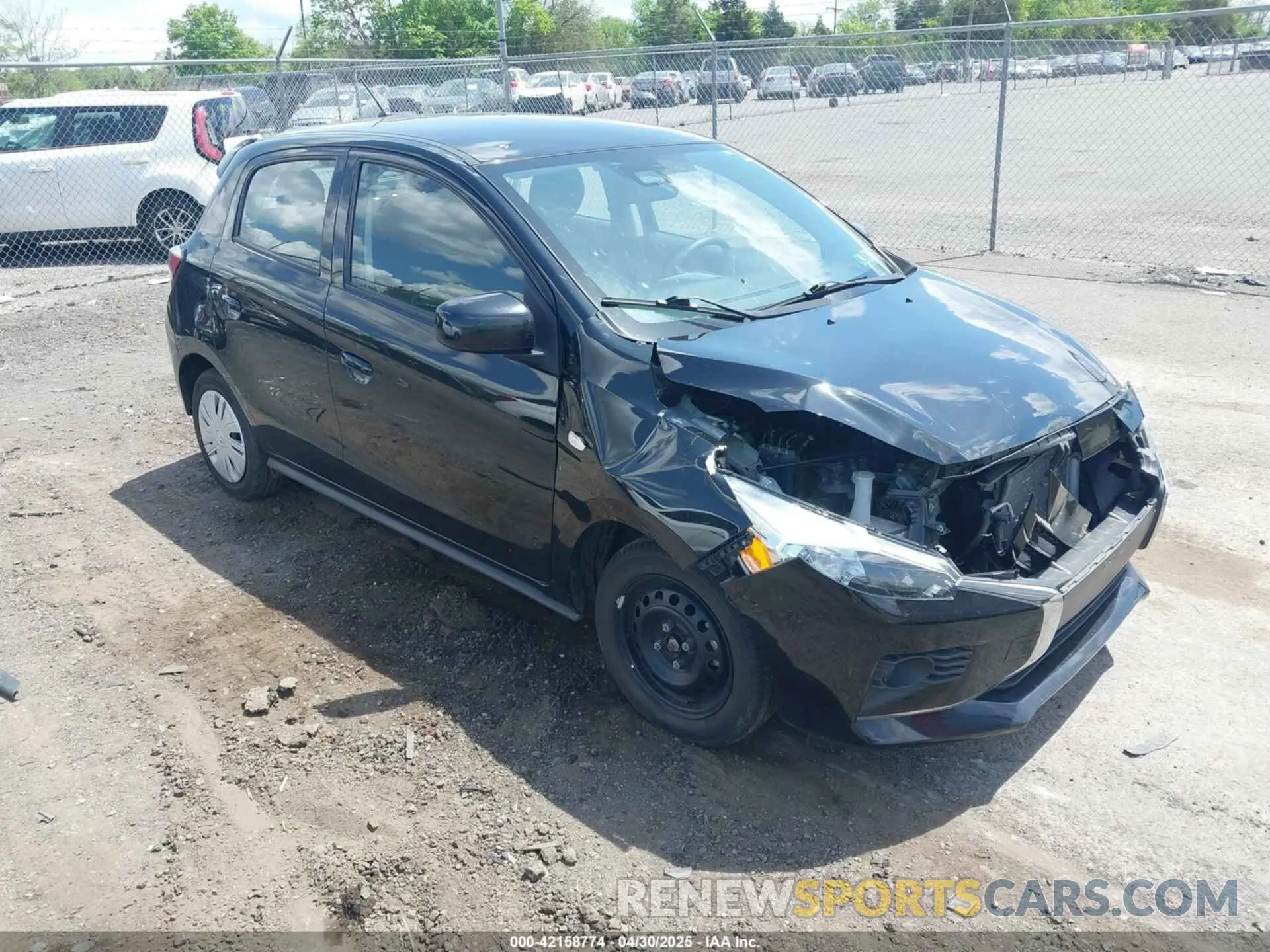 1 fotografías del automóvil dañado ML32AUHJ1NH005343 MITSUBISHI MIRAGE 2022