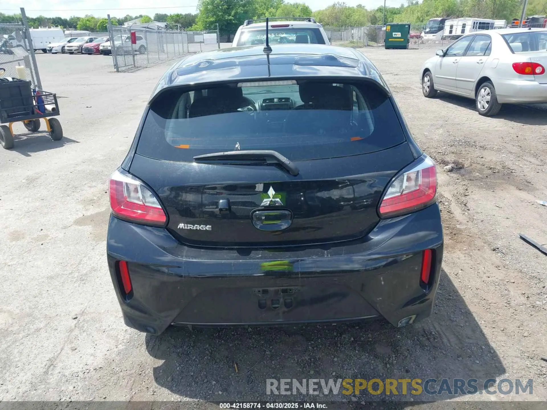 16 fotografías del automóvil dañado ML32AUHJ1NH005343 MITSUBISHI MIRAGE 2022
