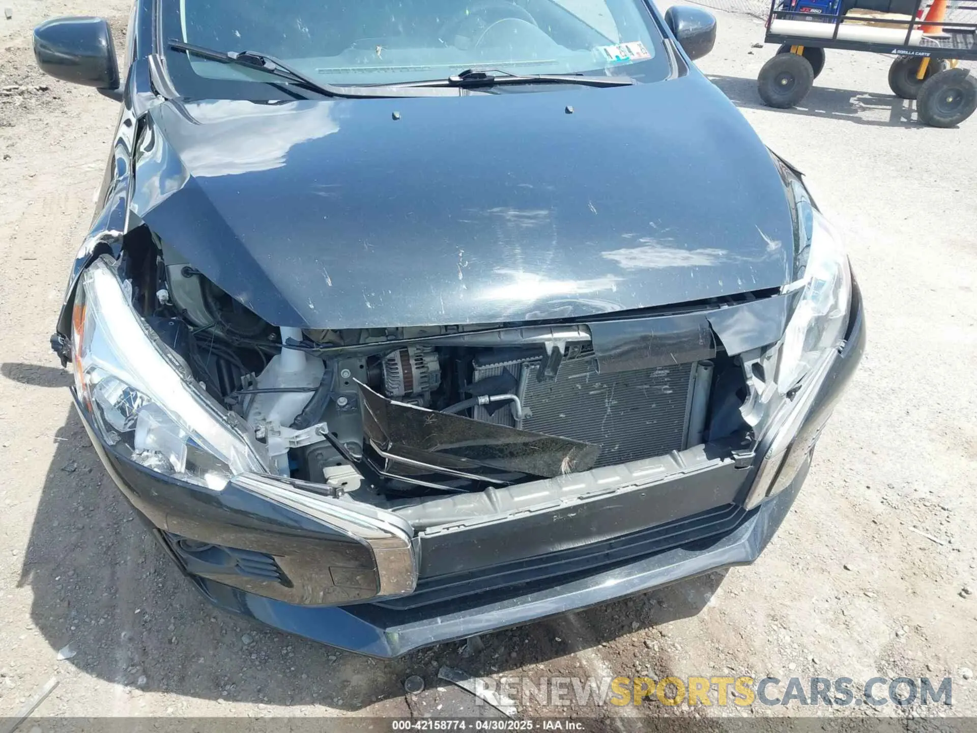 6 fotografías del automóvil dañado ML32AUHJ1NH005343 MITSUBISHI MIRAGE 2022