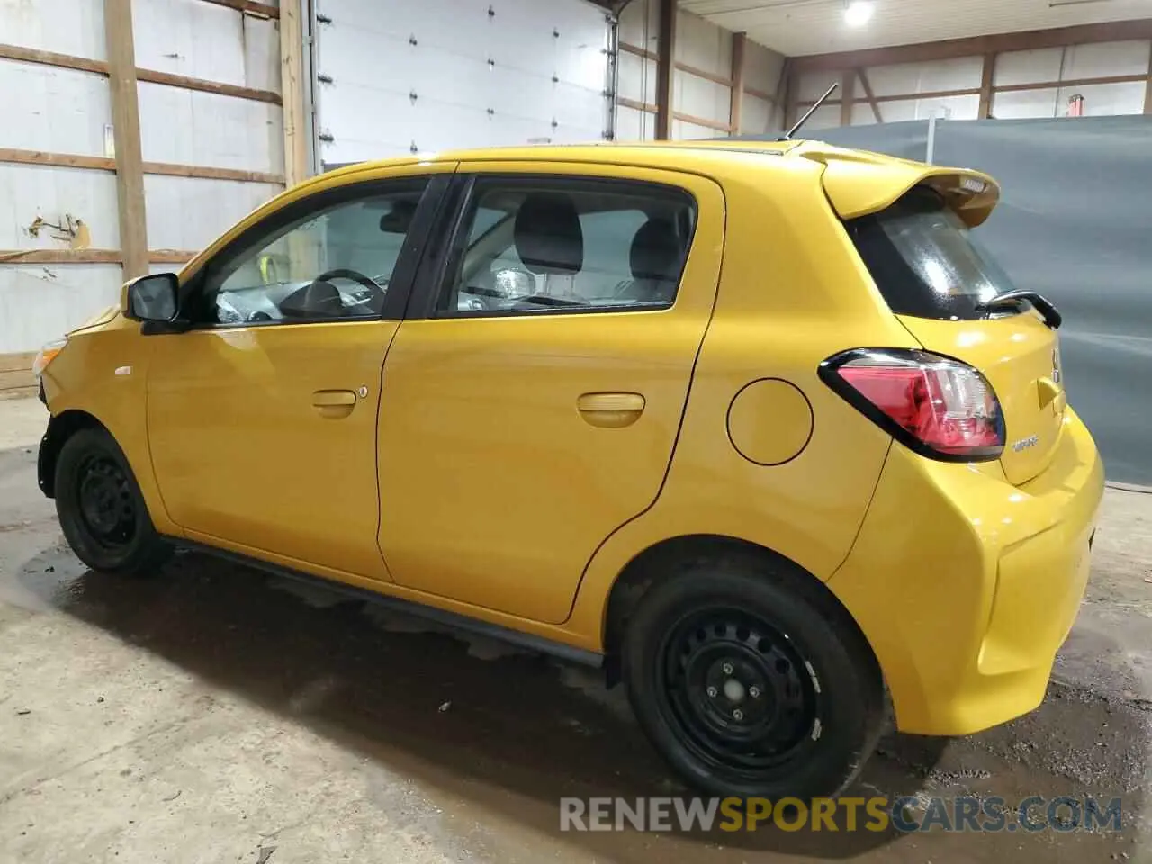 2 fotografías del automóvil dañado ML32AUHJ2NH004394 MITSUBISHI MIRAGE 2022