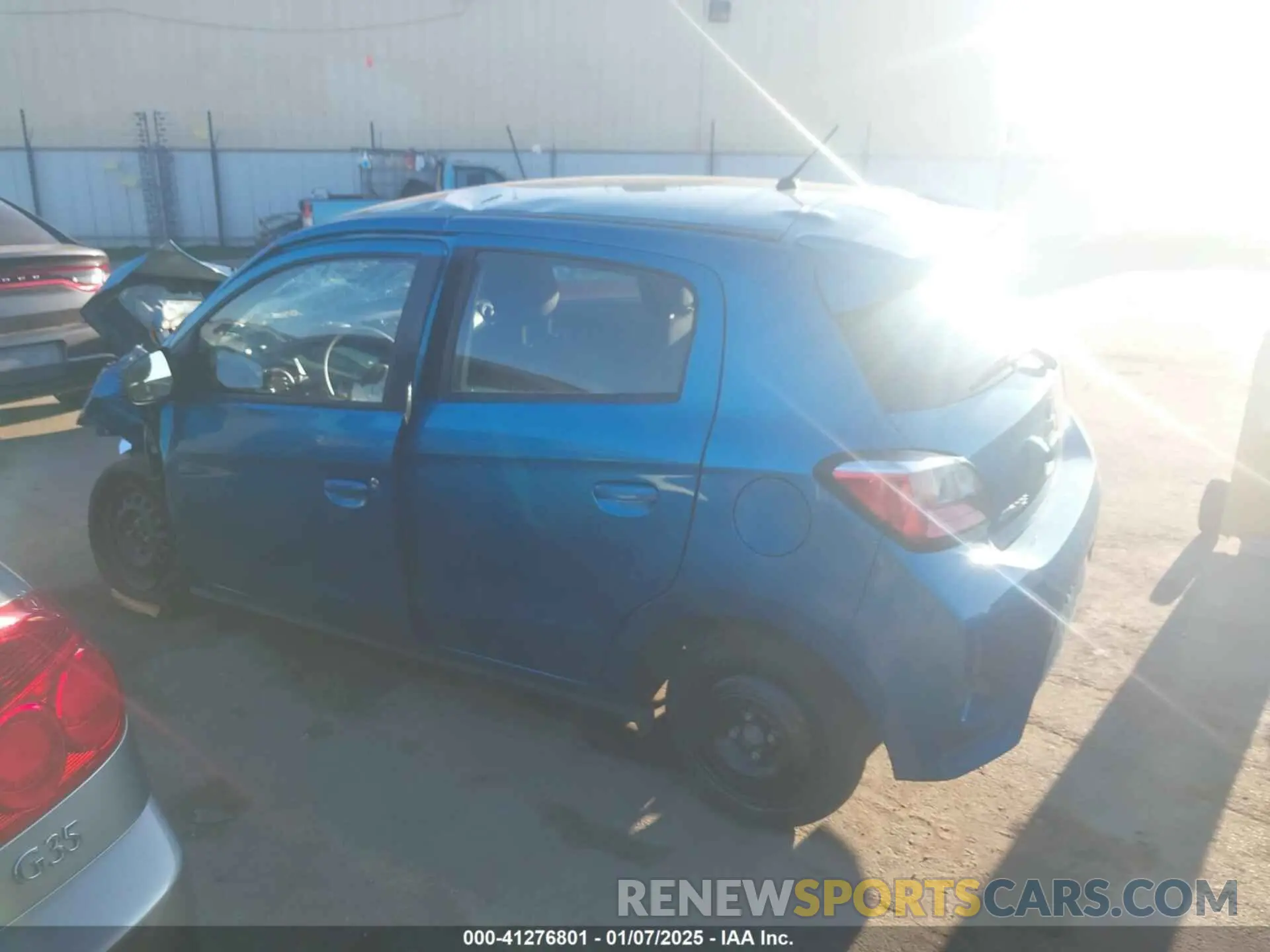 13 fotografías del automóvil dañado ML32AUHJ2NH005464 MITSUBISHI MIRAGE 2022