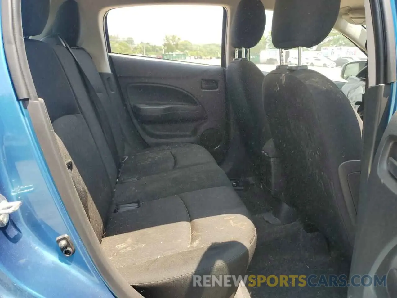 10 fotografías del automóvil dañado ML32AUHJ2NH008574 MITSUBISHI MIRAGE 2022
