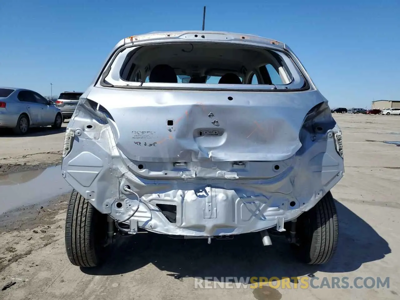 6 fotografías del automóvil dañado ML32AUHJ3NH002069 MITSUBISHI MIRAGE 2022