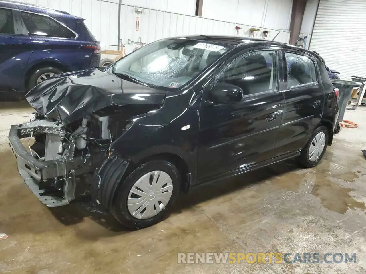 1 fotografías del automóvil dañado ML32AUHJ3NH008597 MITSUBISHI MIRAGE 2022