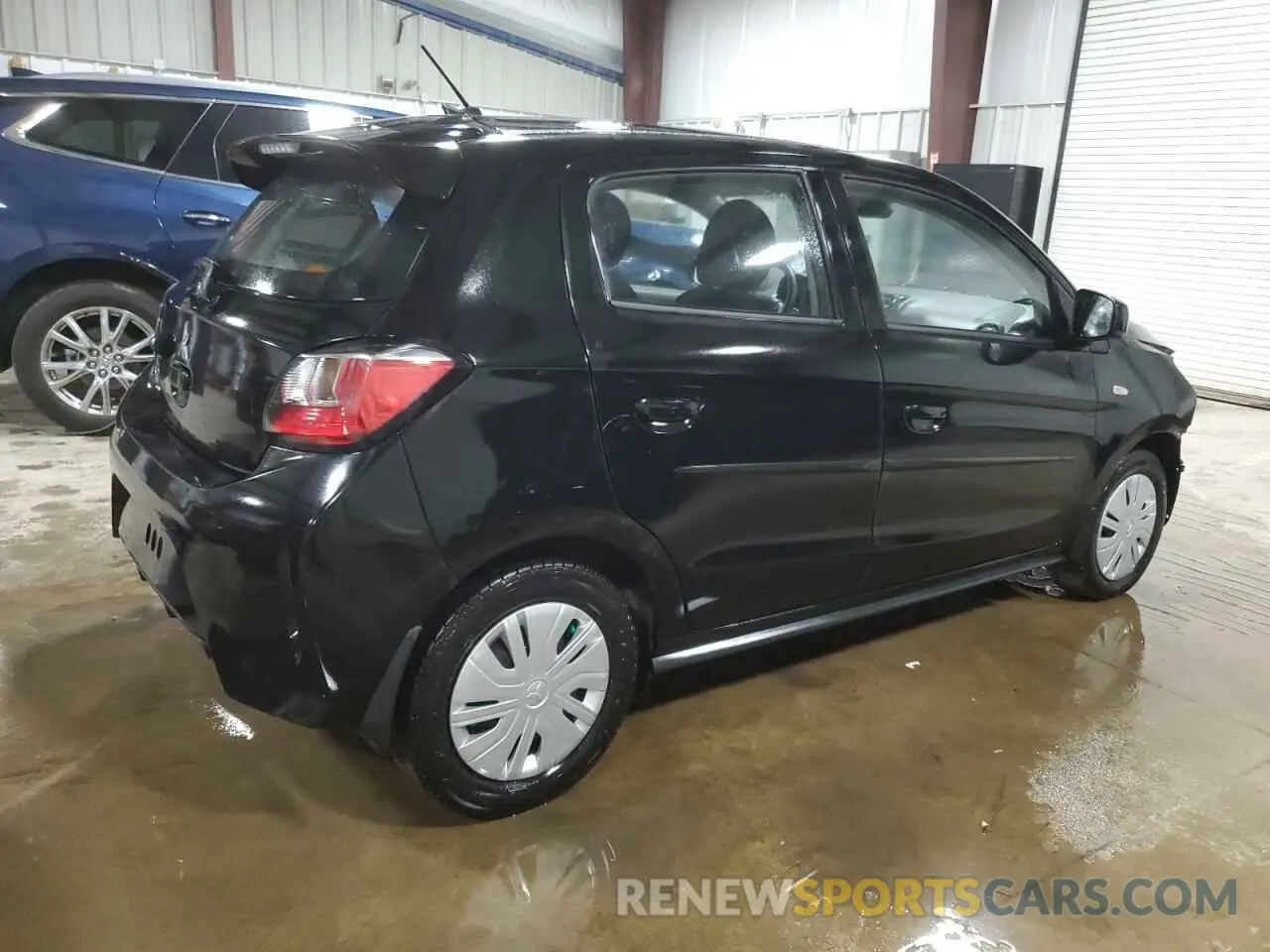 3 fotografías del automóvil dañado ML32AUHJ3NH008597 MITSUBISHI MIRAGE 2022
