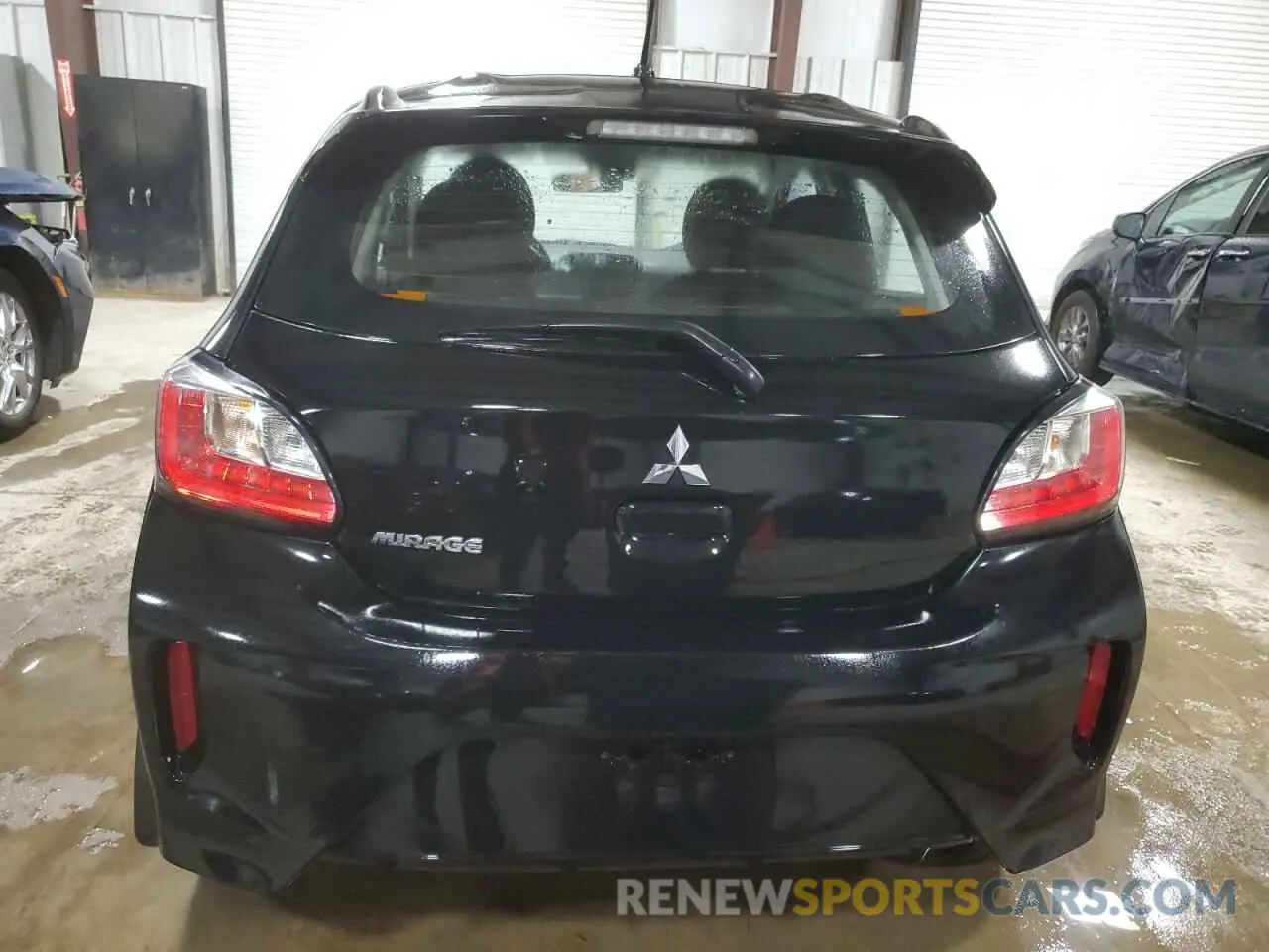 6 fotografías del automóvil dañado ML32AUHJ3NH008597 MITSUBISHI MIRAGE 2022