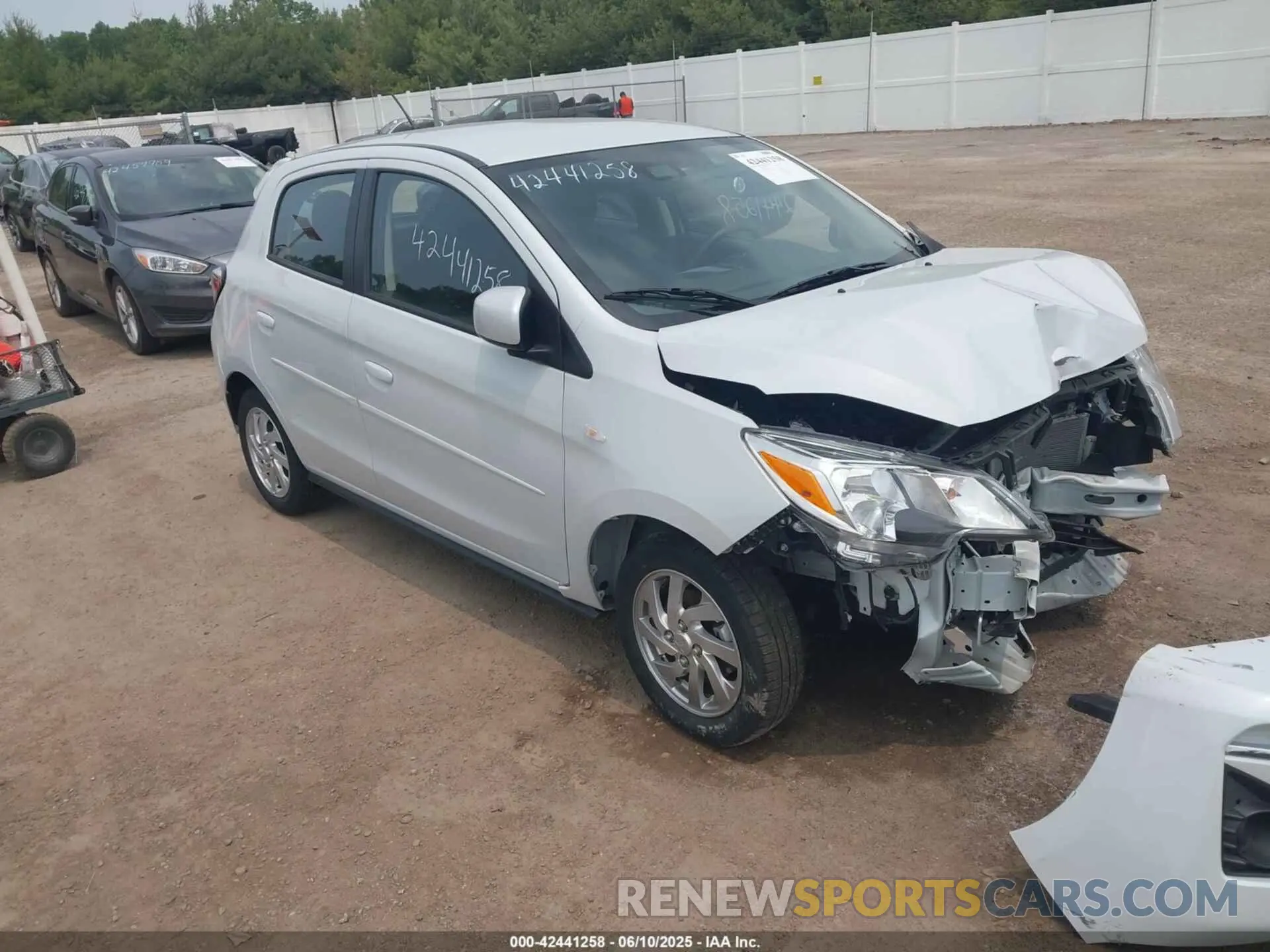 1 fotografías del automóvil dañado ML32AUHJ3NH008678 MITSUBISHI MIRAGE 2022