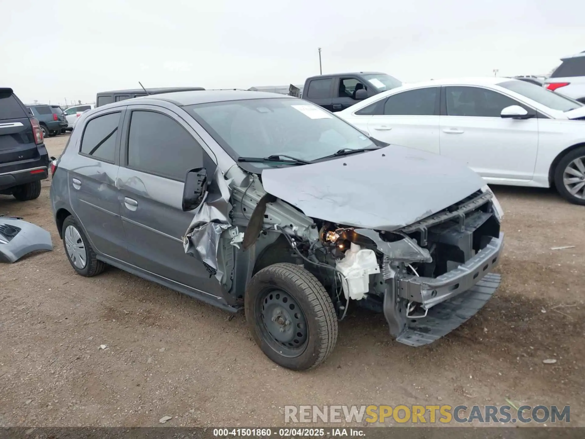 1 fotografías del automóvil dañado ML32AUHJ3NH008941 MITSUBISHI MIRAGE 2022