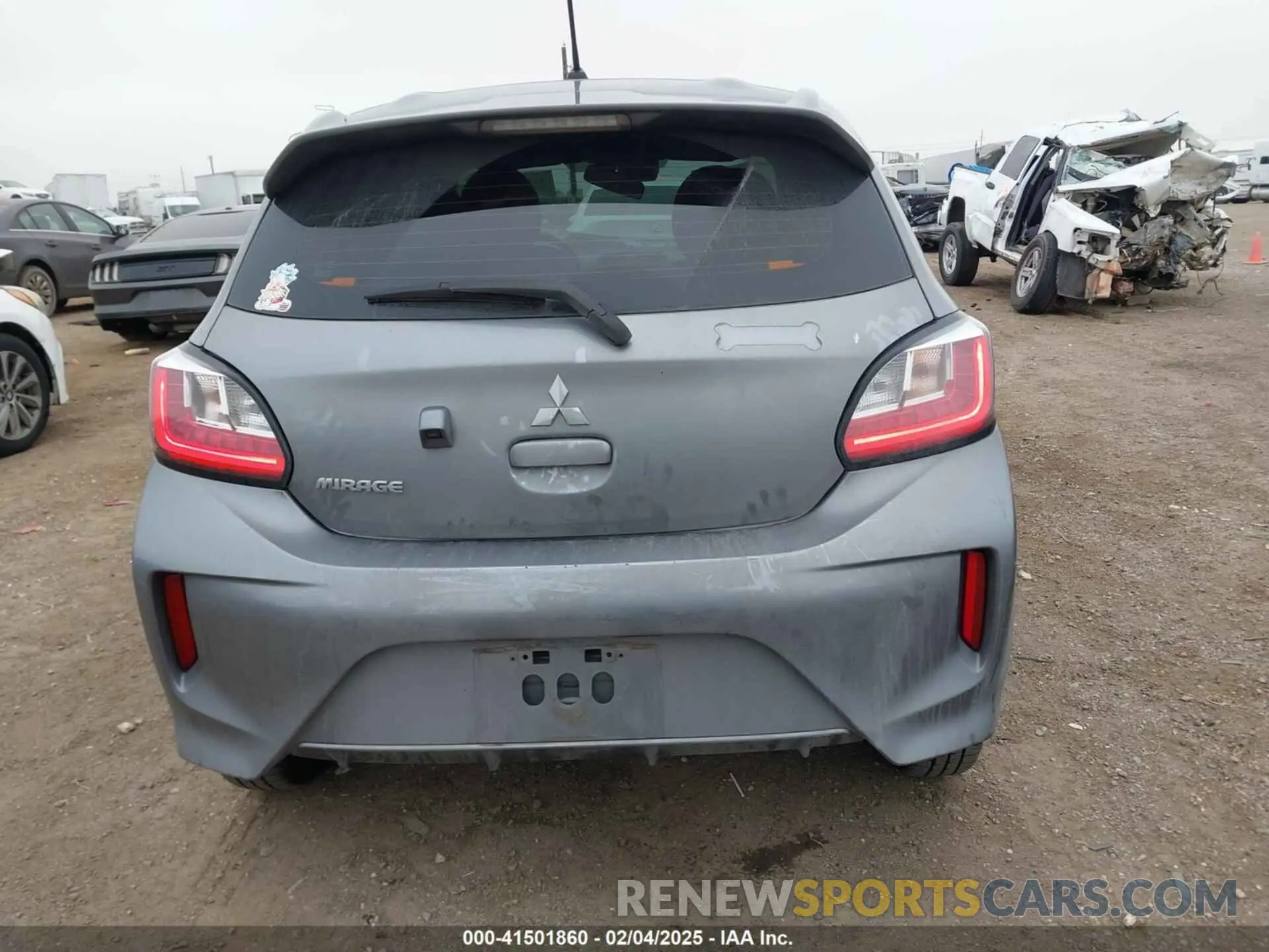 17 fotografías del automóvil dañado ML32AUHJ3NH008941 MITSUBISHI MIRAGE 2022