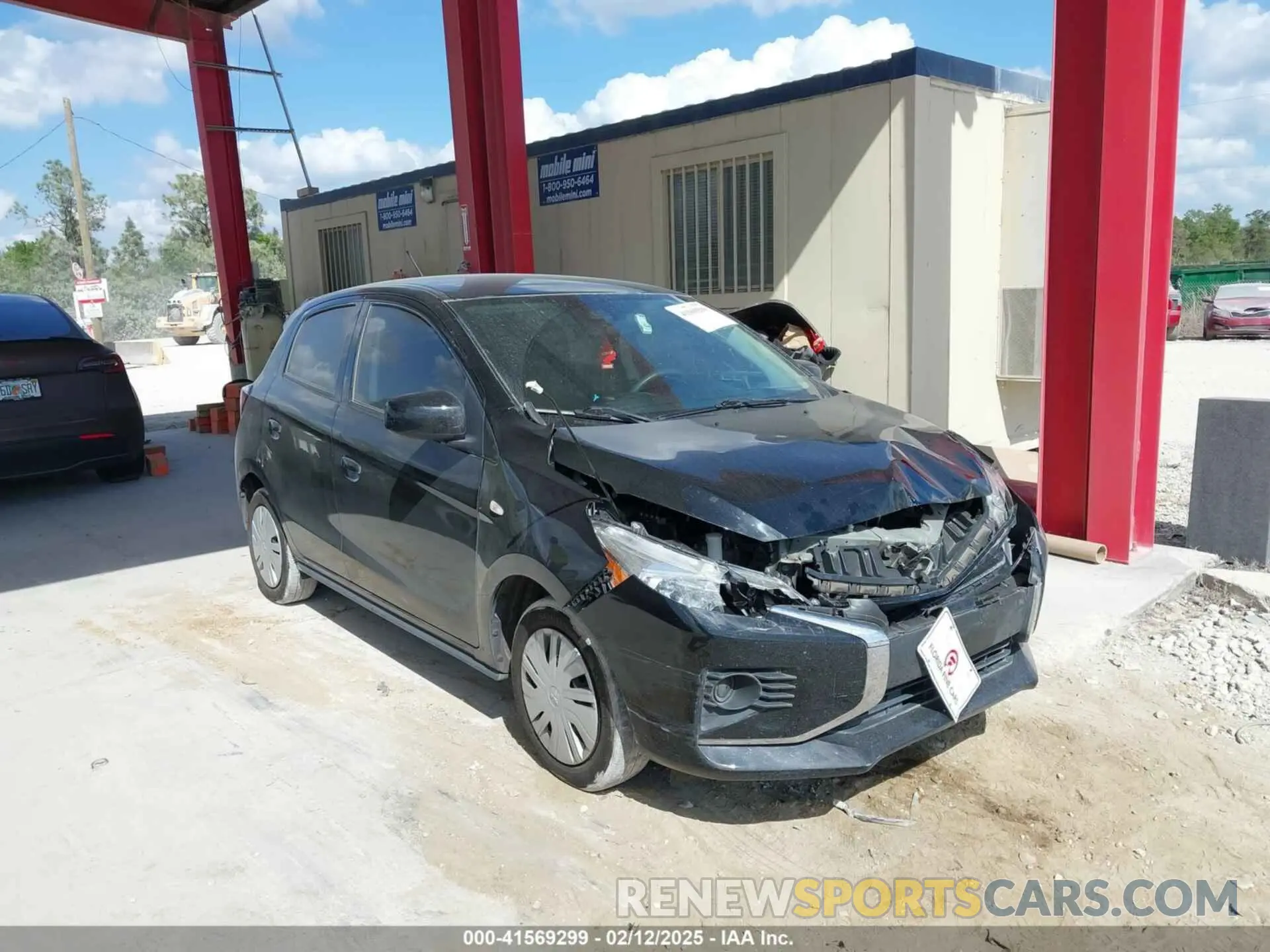 1 fotografías del automóvil dañado ML32AUHJ4NH004879 MITSUBISHI MIRAGE 2022