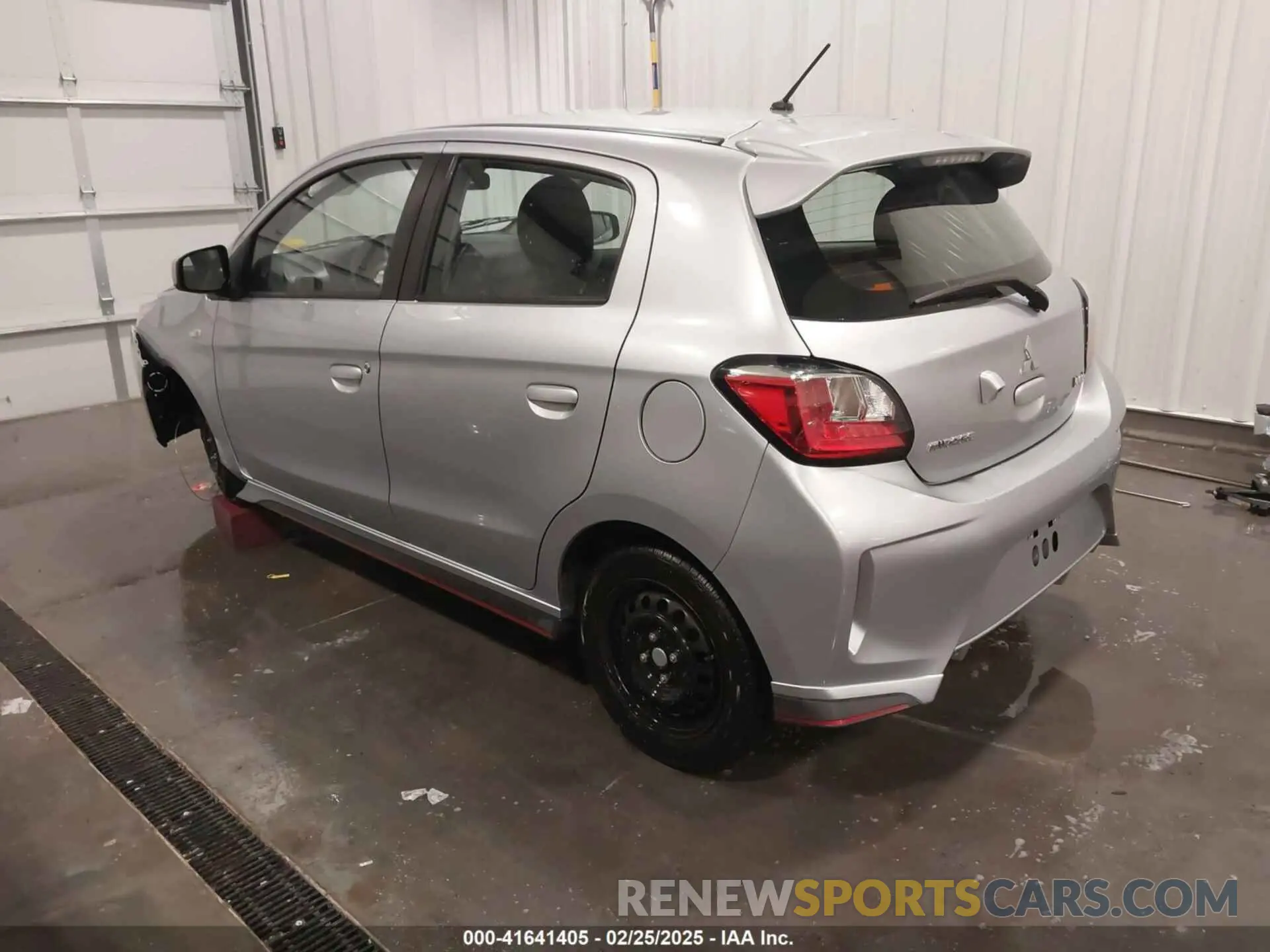 3 fotografías del automóvil dañado ML32AUHJ4NH007491 MITSUBISHI MIRAGE 2022