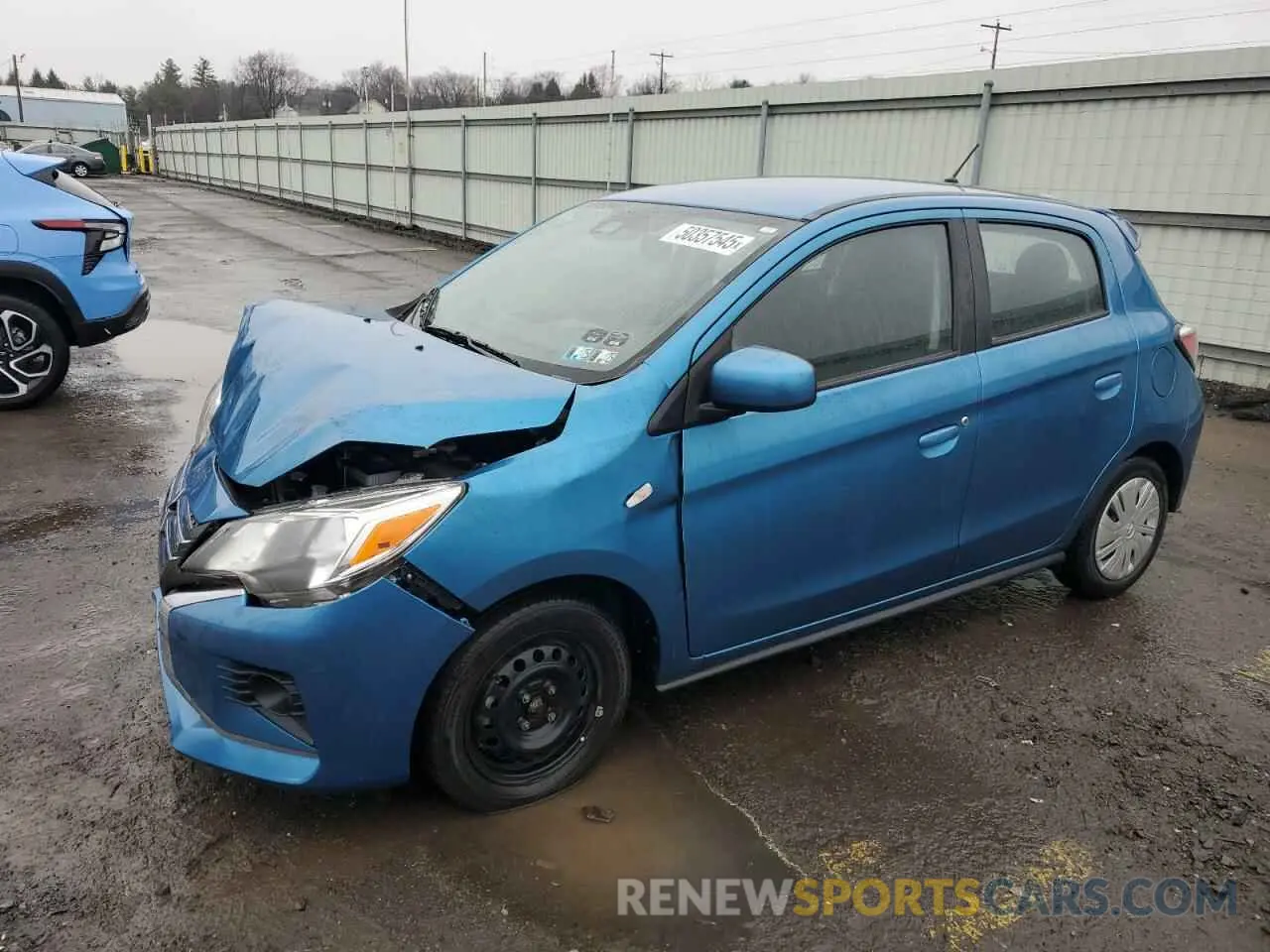 1 fotografías del automóvil dañado ML32AUHJ4NH008432 MITSUBISHI MIRAGE 2022