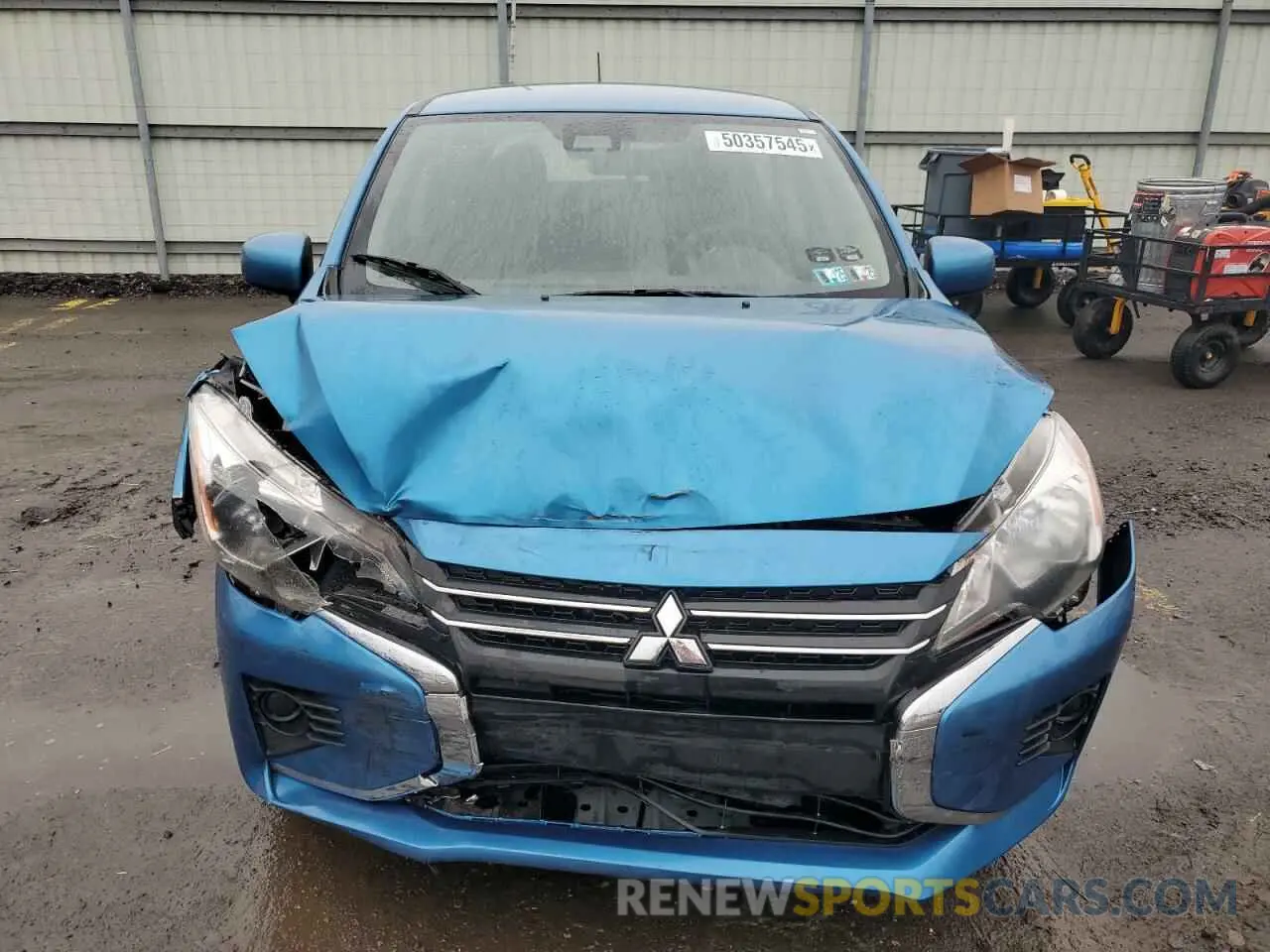 5 fotografías del automóvil dañado ML32AUHJ4NH008432 MITSUBISHI MIRAGE 2022