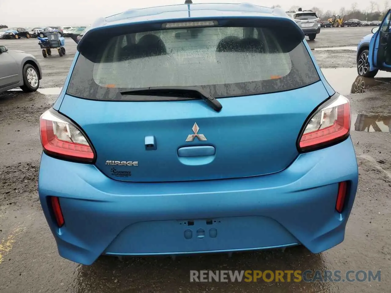 6 fotografías del automóvil dañado ML32AUHJ4NH008432 MITSUBISHI MIRAGE 2022
