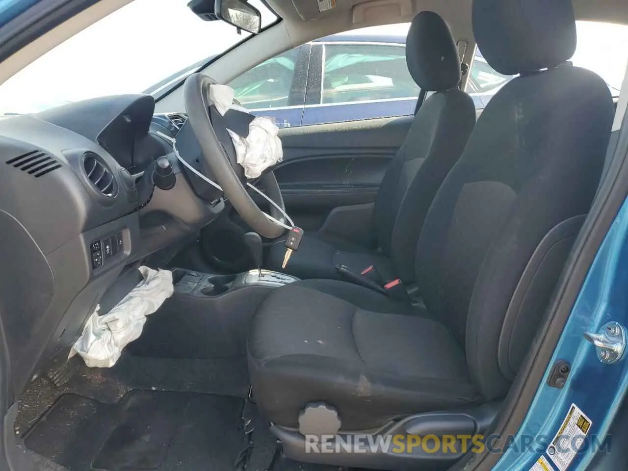 7 fotografías del automóvil dañado ML32AUHJ4NH008432 MITSUBISHI MIRAGE 2022