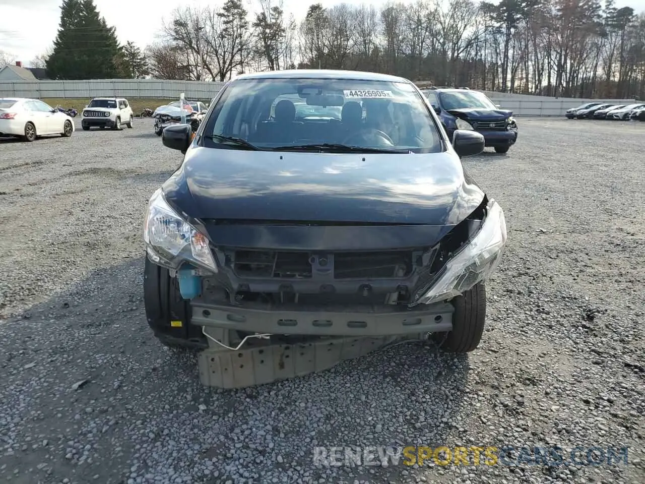 5 fotografías del automóvil dañado ML32AUHJ6NH008836 MITSUBISHI MIRAGE 2022