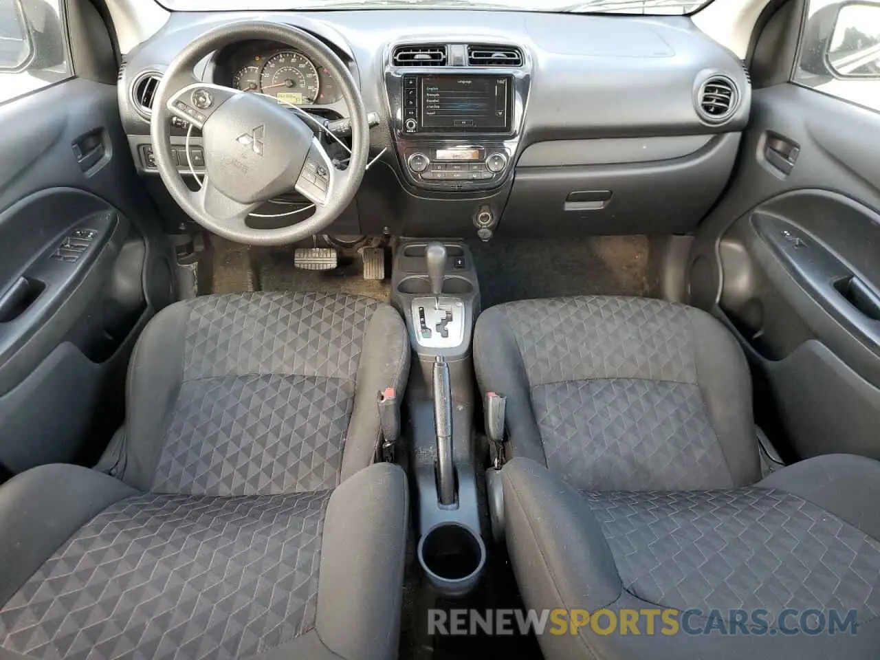 8 fotografías del automóvil dañado ML32AUHJ6NH008836 MITSUBISHI MIRAGE 2022