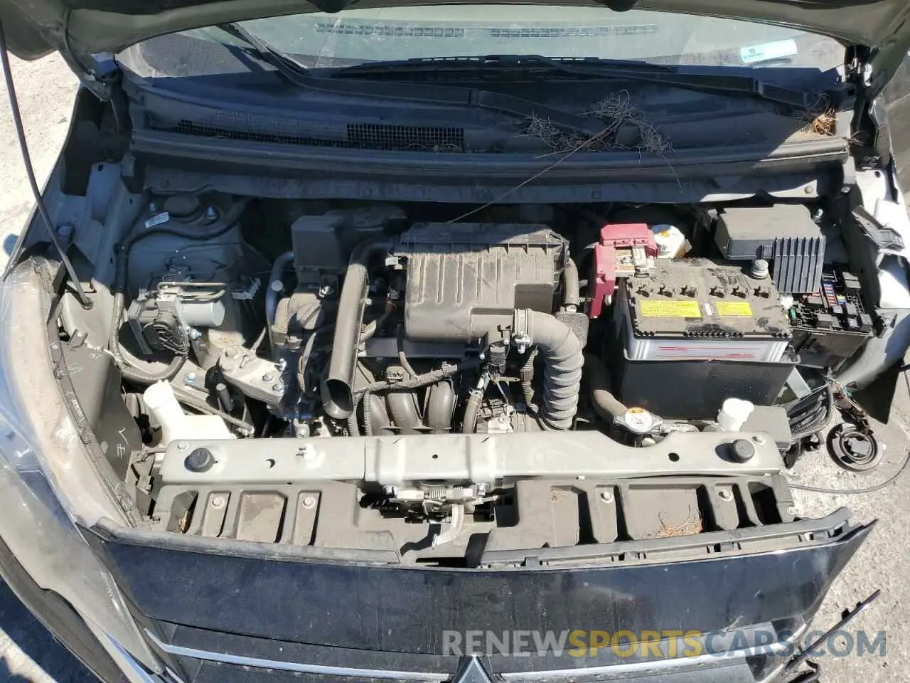 11 fotografías del automóvil dañado ML32AUHJ7NH006996 MITSUBISHI MIRAGE 2022