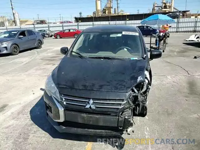 14 fotografías del automóvil dañado ML32AUHJ7NH006996 MITSUBISHI MIRAGE 2022