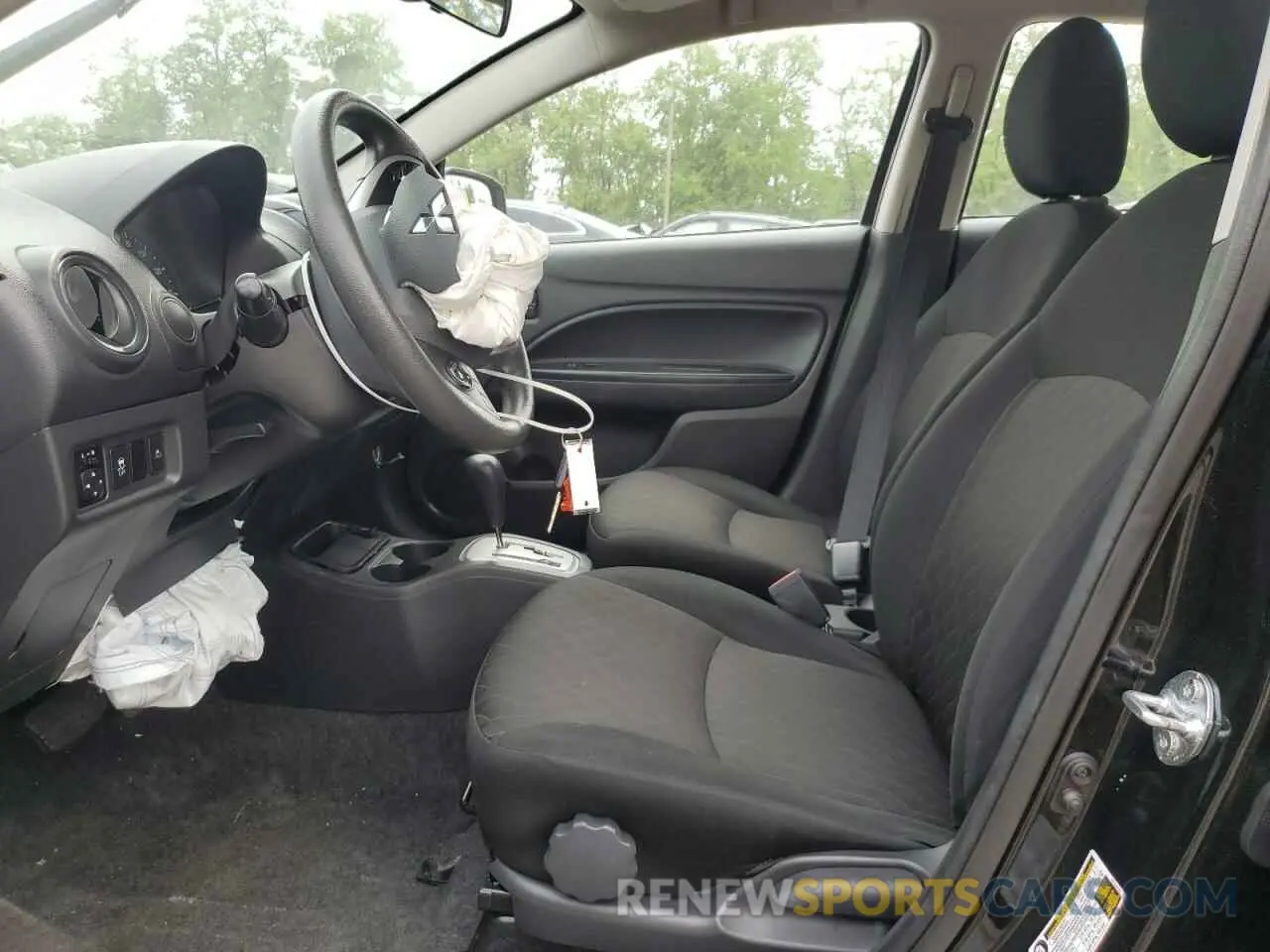 7 fotografías del automóvil dañado ML32AUHJ8NH002844 MITSUBISHI MIRAGE 2022
