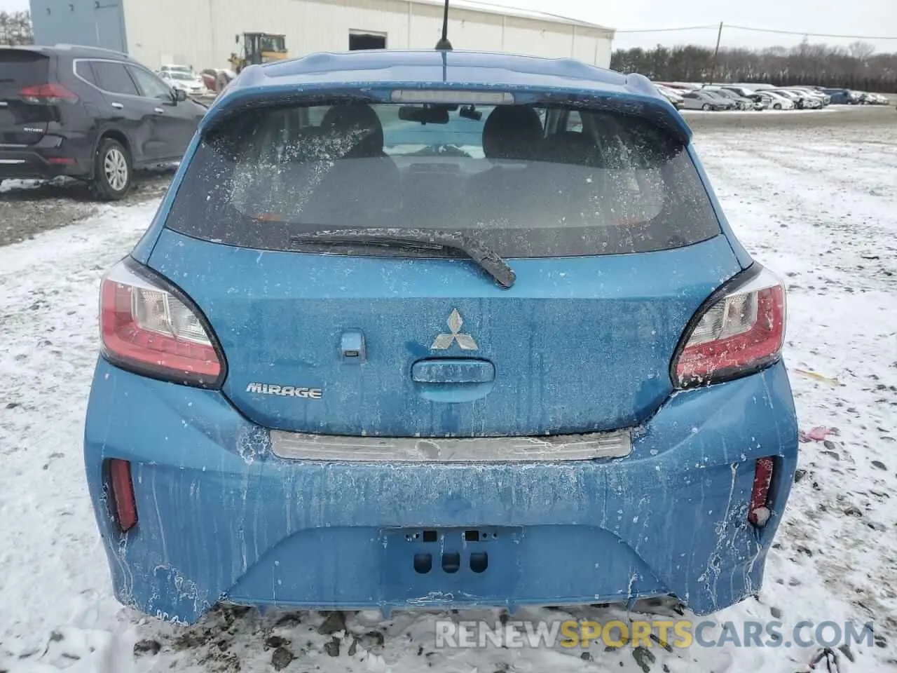 6 fotografías del automóvil dañado ML32AUHJ8NH007185 MITSUBISHI MIRAGE 2022