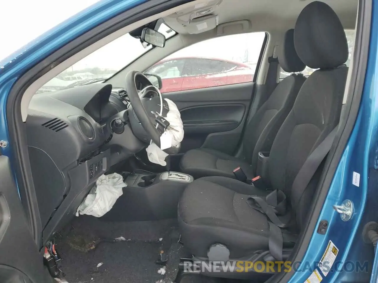 7 fotografías del automóvil dañado ML32AUHJ8NH007185 MITSUBISHI MIRAGE 2022