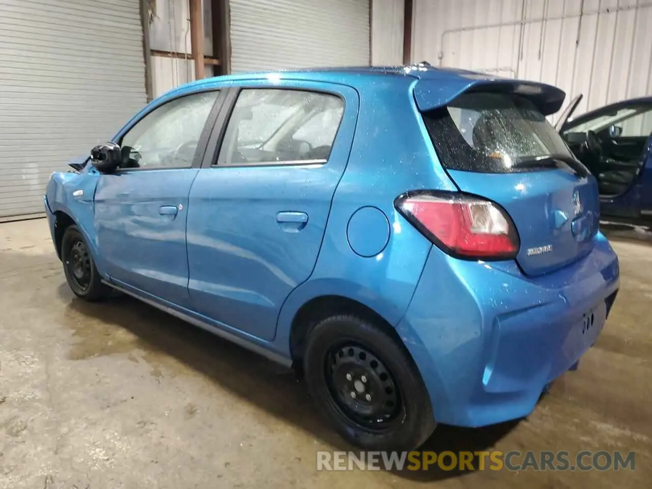 2 fotografías del automóvil dañado ML32AUHJ8NH008174 MITSUBISHI MIRAGE 2022