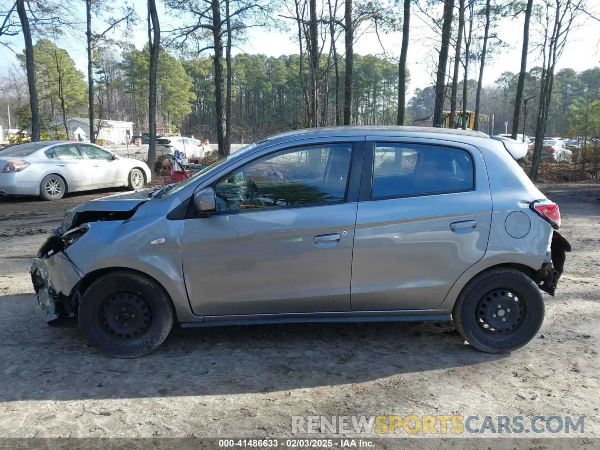 14 fotografías del automóvil dañado ML32AUHJ8NH008546 MITSUBISHI MIRAGE 2022