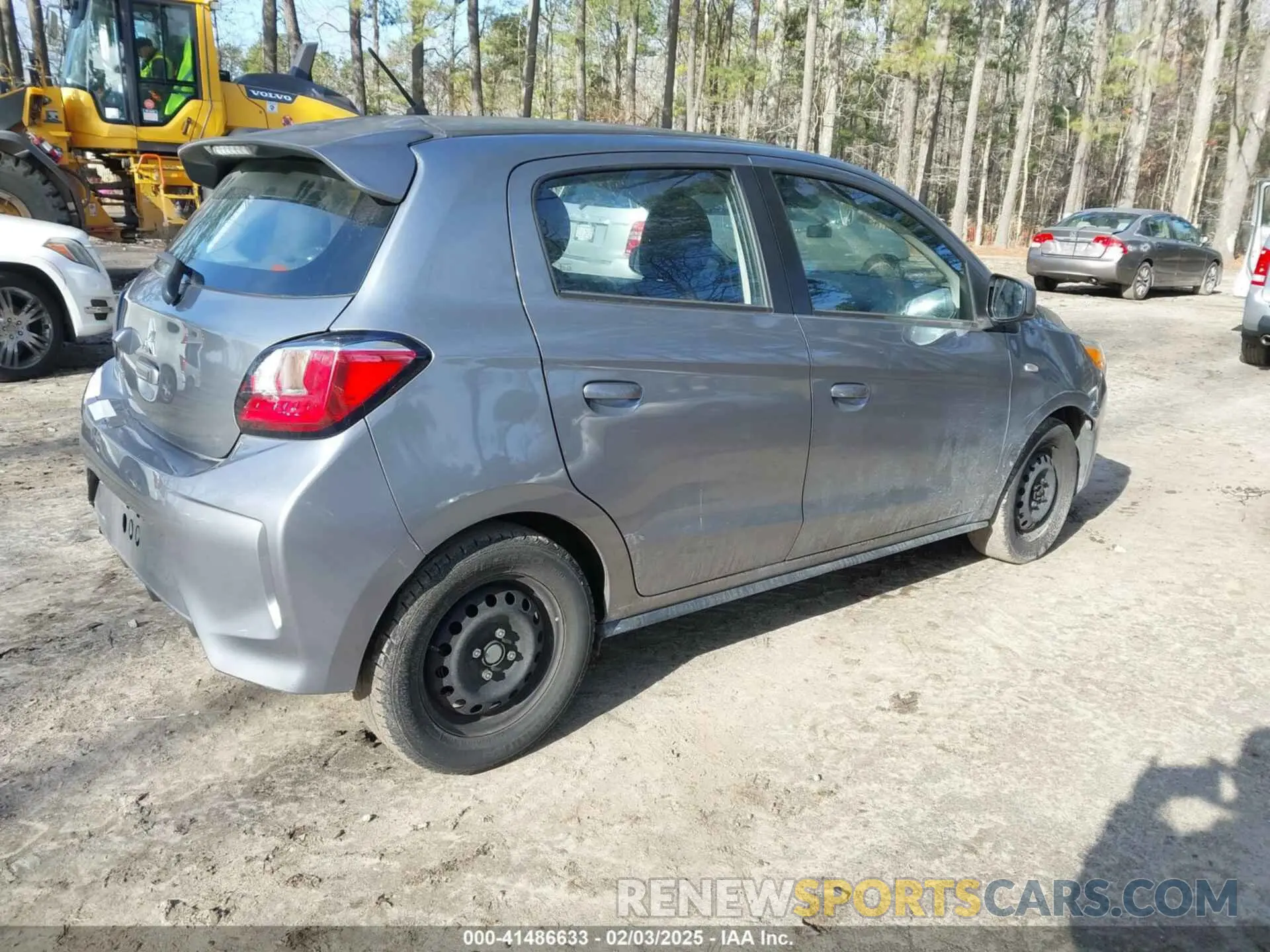 4 fotografías del automóvil dañado ML32AUHJ8NH008546 MITSUBISHI MIRAGE 2022