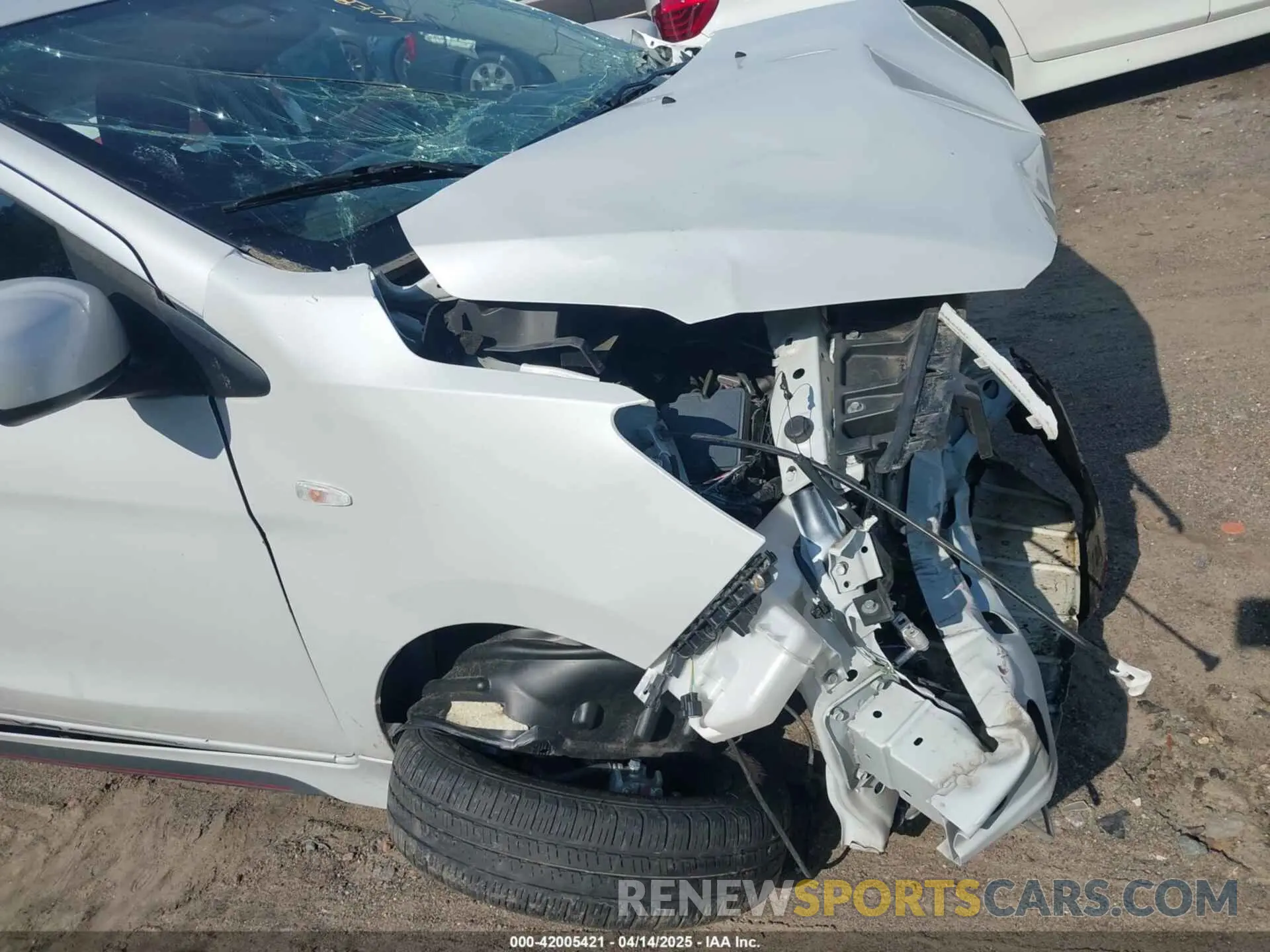 18 fotografías del automóvil dañado ML32AUHJ9NH008054 MITSUBISHI MIRAGE 2022