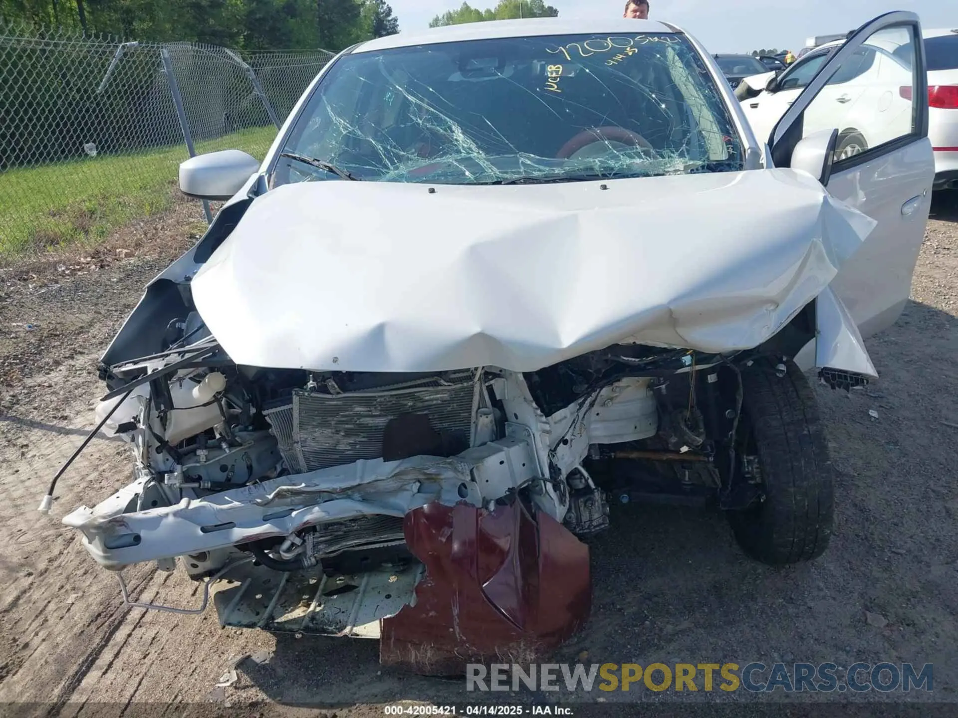 6 fotografías del automóvil dañado ML32AUHJ9NH008054 MITSUBISHI MIRAGE 2022