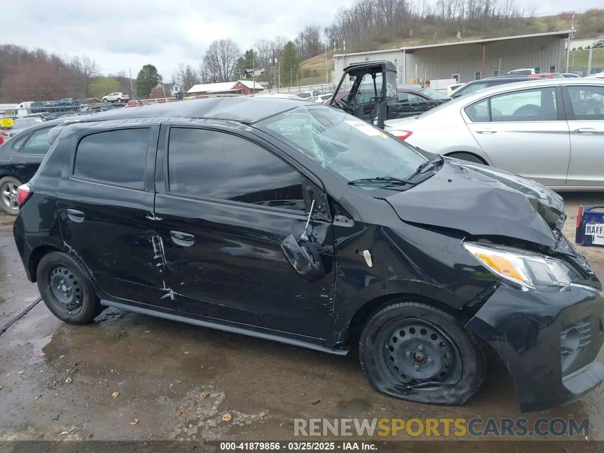 6 fotografías del automóvil dañado ML32AUHJ9NH008569 MITSUBISHI MIRAGE 2022