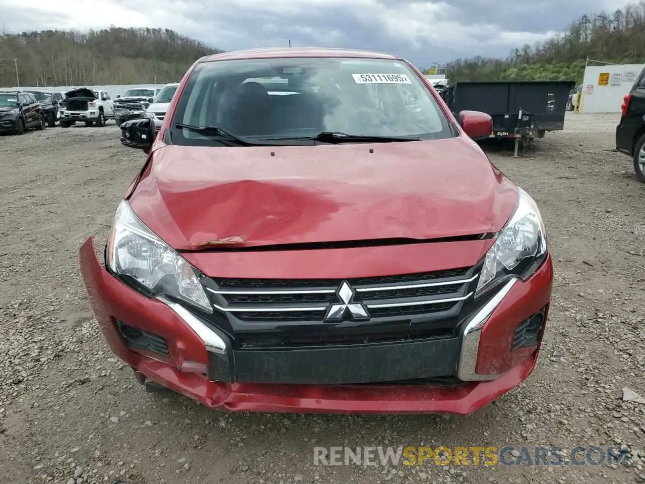 5 fotografías del automóvil dañado ML32AUHJXNH002392 MITSUBISHI MIRAGE 2022