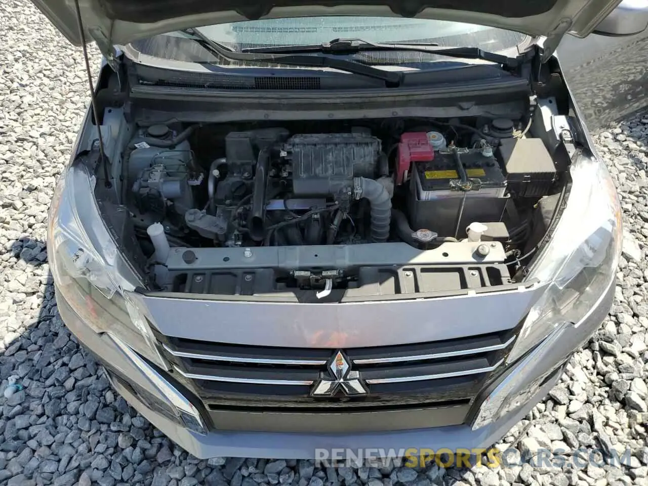 11 fotografías del automóvil dañado ML32AUHJXNH003087 MITSUBISHI MIRAGE 2022