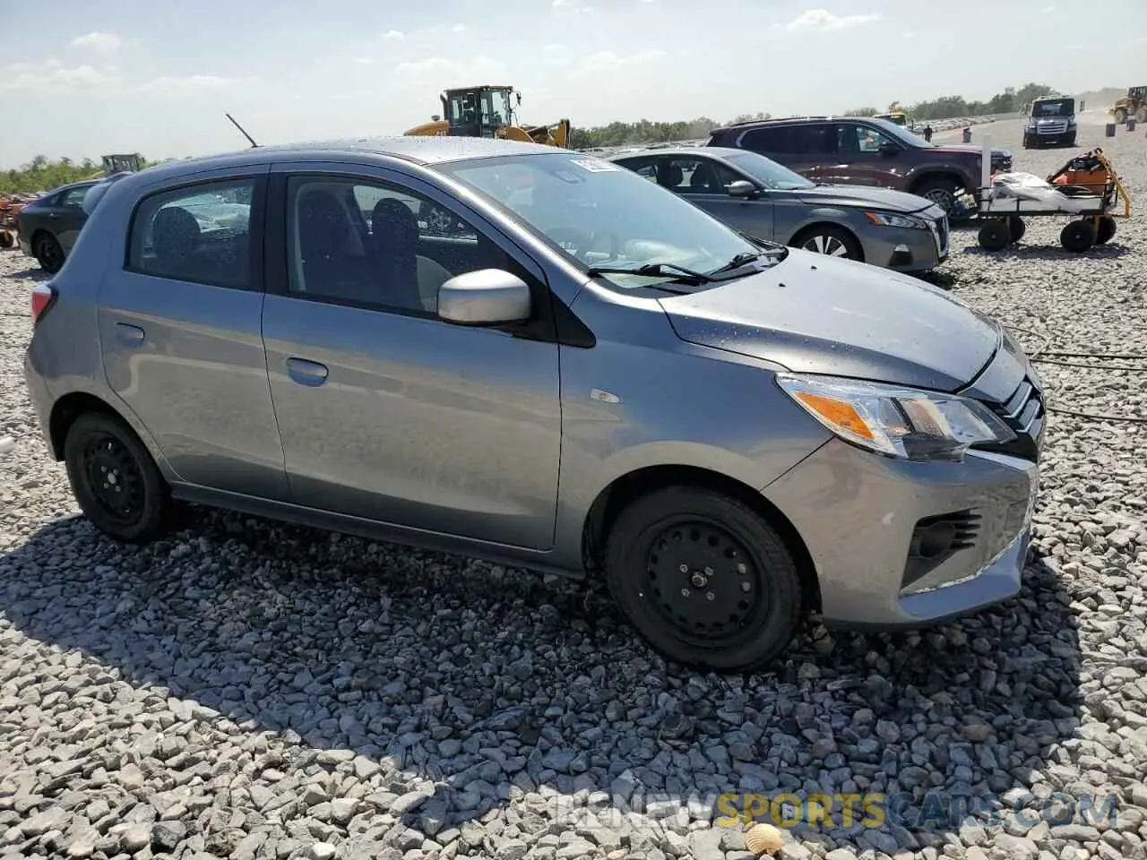 4 fotografías del automóvil dañado ML32AUHJXNH003087 MITSUBISHI MIRAGE 2022